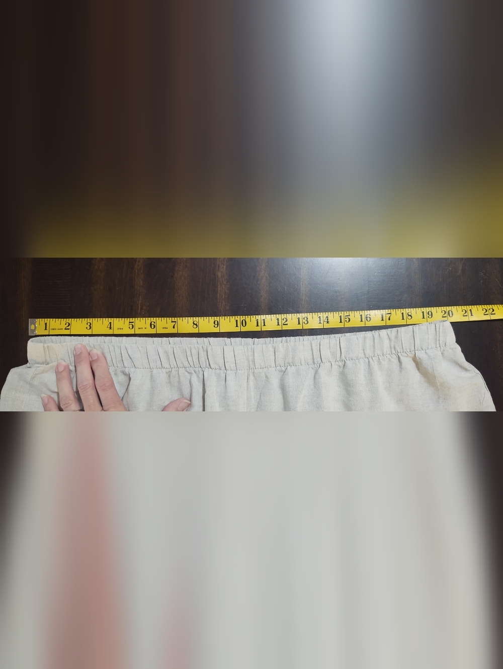 Hot Cotton 100% Linen Cropped Pants 2X - Picture 10 of 10